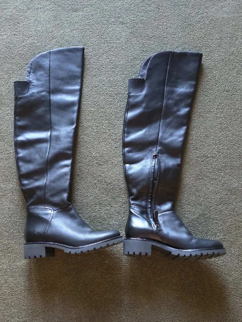 Cole Haan Black Over-the-Knee Riding Boots